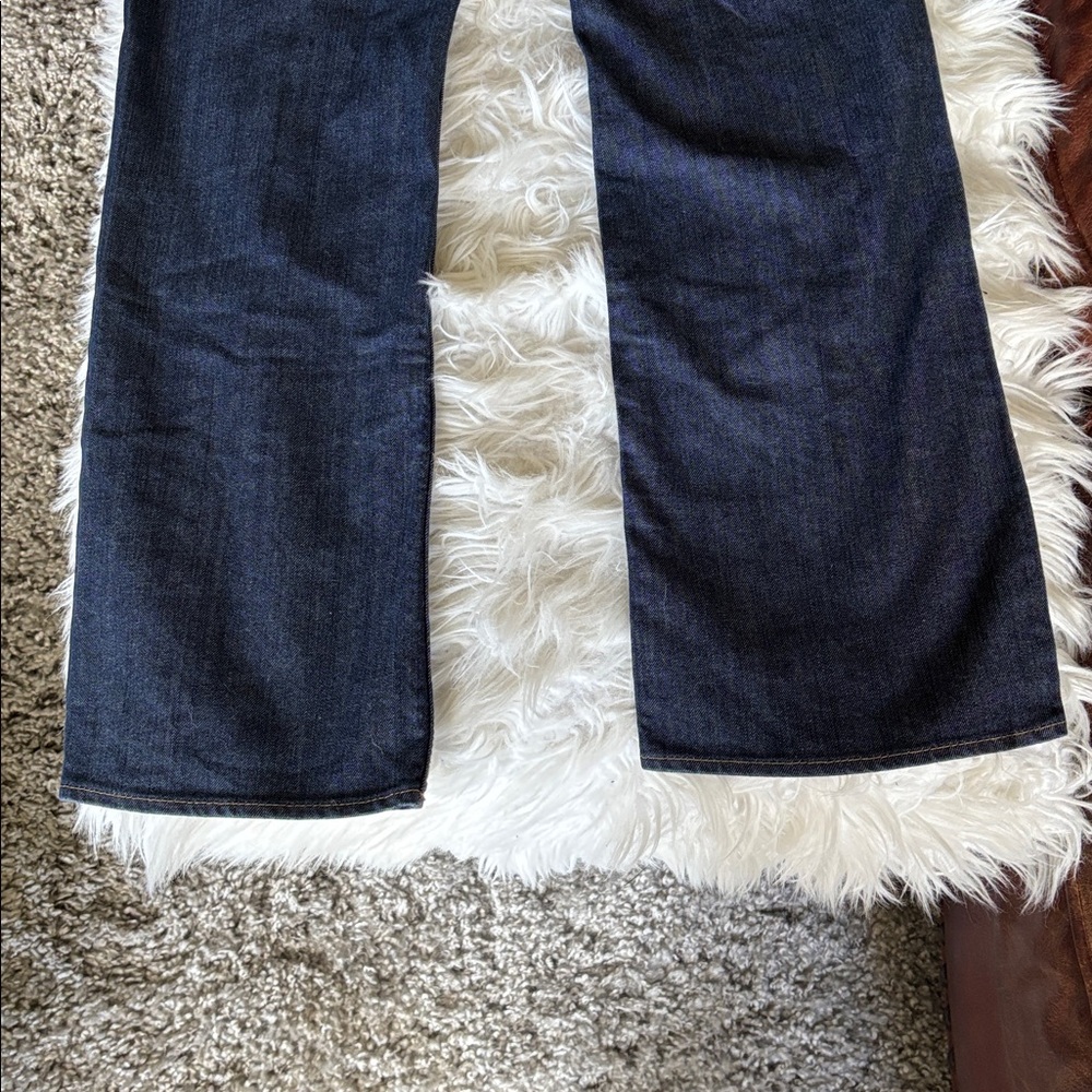 New York & Company Dark Blue Boot Cut Jeans - Picture 6 of 8
